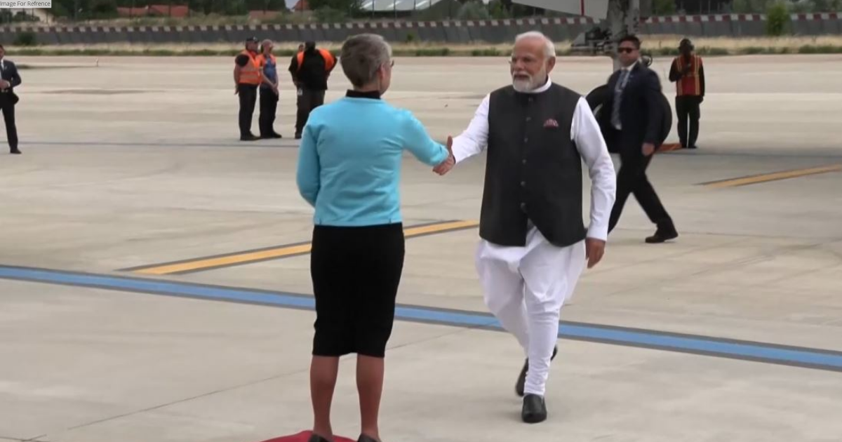 PM Narendra Modi arrives in France, welcomed by French PM Elisabeth Borne at Paris airport